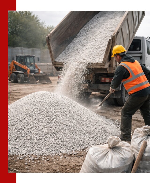 Доставка перлита вспученного в Мегионе оптом и в розницу