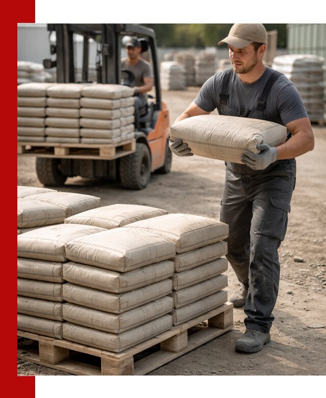 Доставка цемента в мешках оптом и в розницу в Мегионе