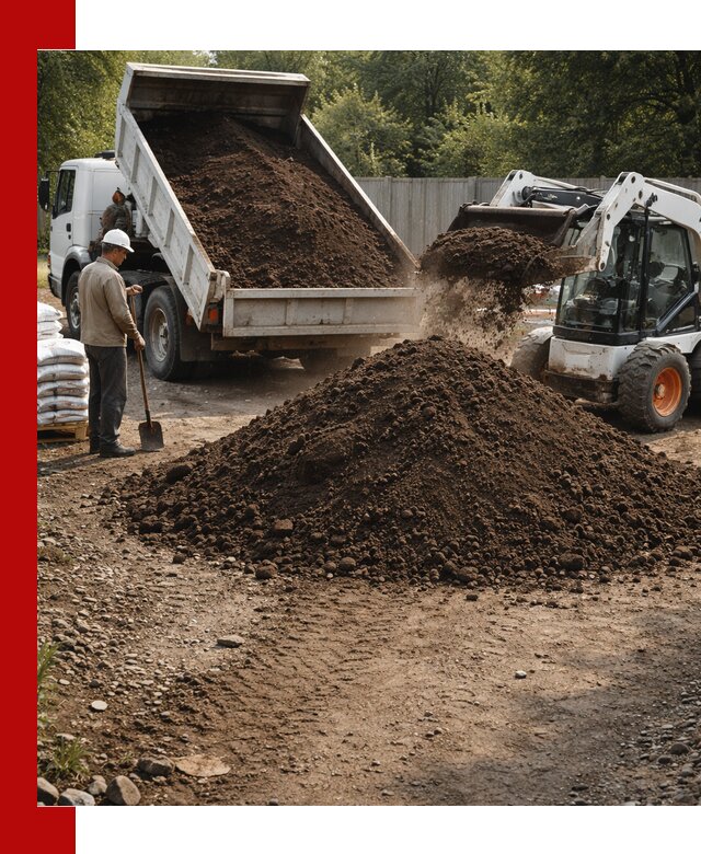 Доставка растительного грунта в Мегионе от производителя оптом и в розницу