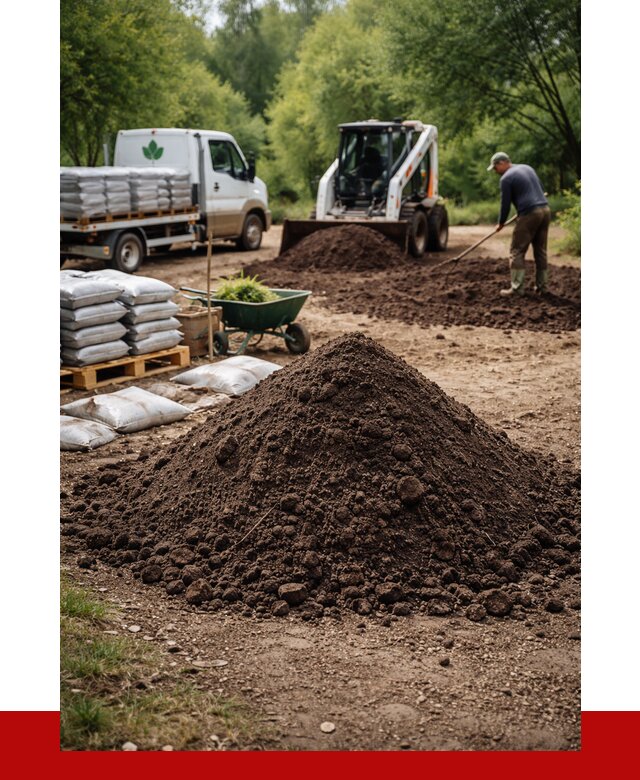 Грунт для озеленения с доставкой в Мегионе от 1877 р. | ПРОНЕРУДМго