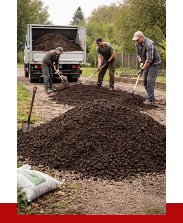 Купить землю для огорода в Мегионе от 3336 р./куб | ПРОНЕРУДМго