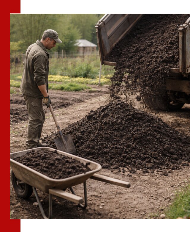 Доставка качественной земли для огорода в Мегионе