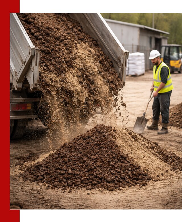 Доставка торфо-песчаной смеси в Мегионе для строительства и озеленения
