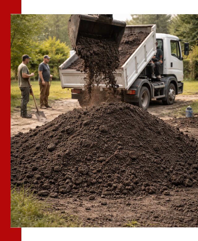 Доставка и продажа чернозема в Мегионе оптом и в розницу