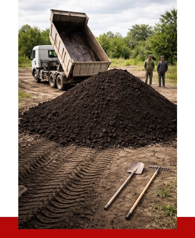 Купить чернозем навалом в Мегионе от 1251 р. за куб | ПРОНЕРУДМго