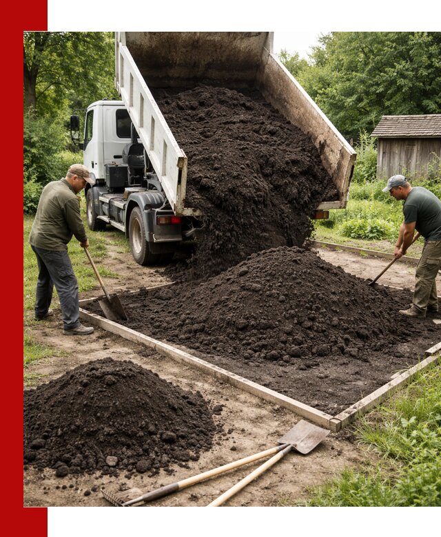 Купить чистый чернозем для огорода с доставкой в Мегионе