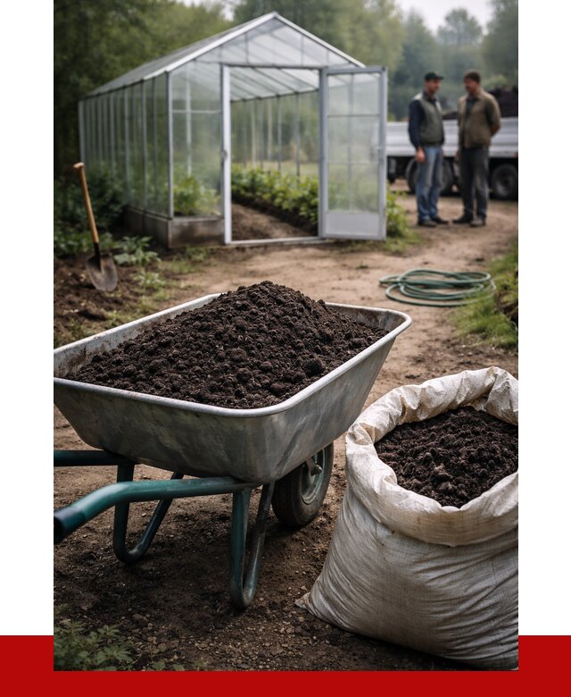 Чернозем для теплицы в Мегионе с доставкой от 1564 р. | ПРОНЕРУДМго