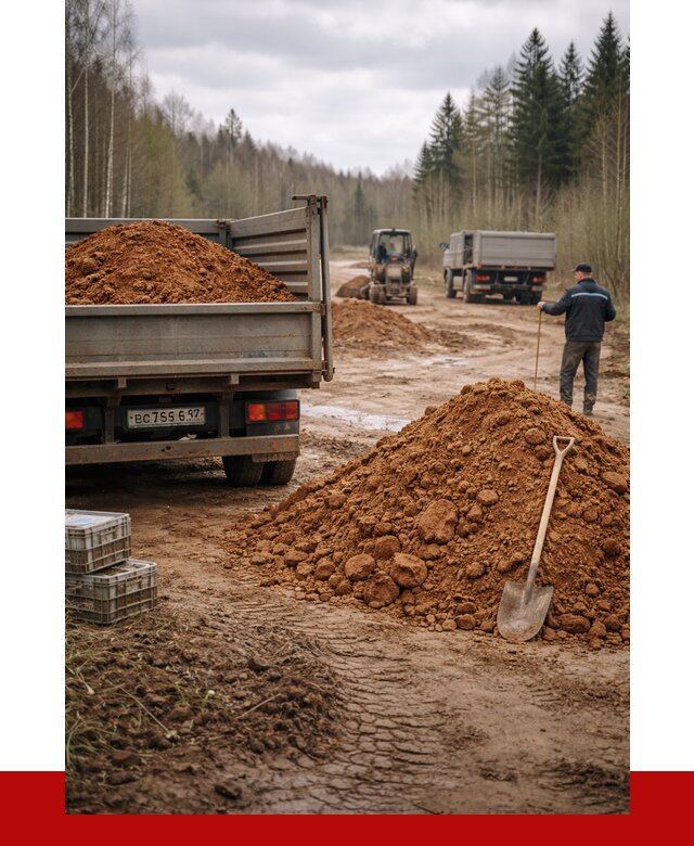 Глина и суглинки в Мегионе от 4691 р. за куб | ПРОНЕРУДМго