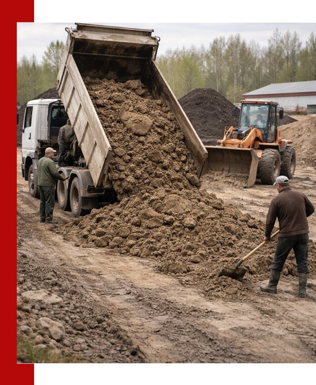 Доставка глин и суглинков в Мегионе оптом и вкрай