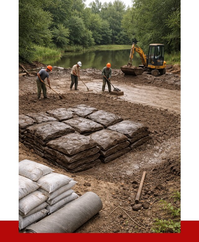 Купить глину для пруда в Мегионе от 4691 р. с доставкой | ПРОНЕРУДМго