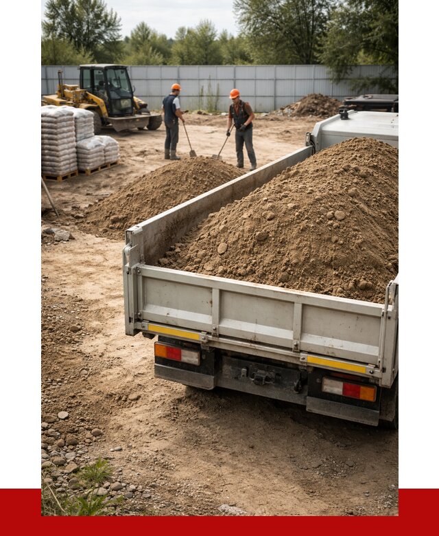 Супесь с доставкой в Мегионе от 2554 р. за куб | ПРОНЕРУДМго