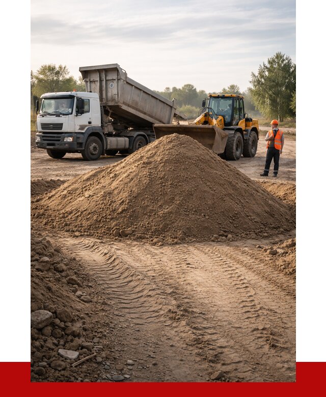Купить песчаный грунт с доставкой в Мегионе от 4379 р. | ПРОНЕРУДМго