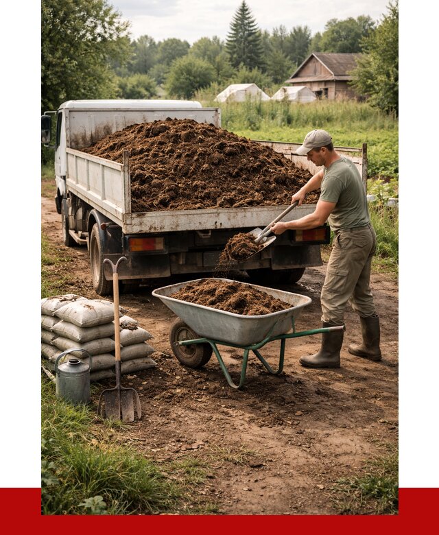 Купить коровий навоз с доставкой в Мегионе от 1877 р. | ПРОНЕРУДМго