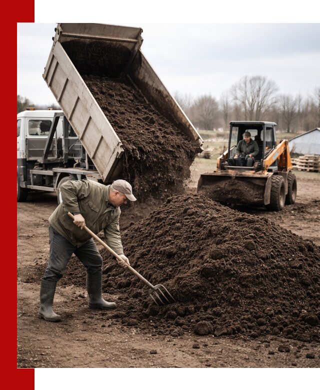 Доставка и продажа перегноя в Мегионе быстро и дешево
