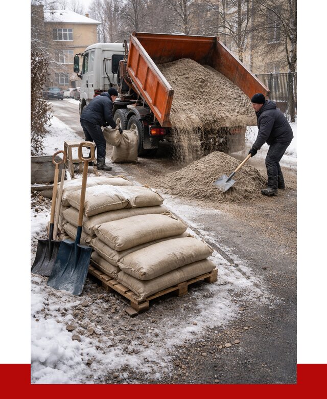 Противогололедные материалы оптом в Мегионе от 4379 р. | ПРОНЕРУДМго