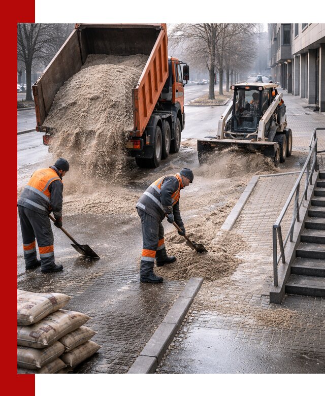 Поставка противогололедных материалов в Мегионе