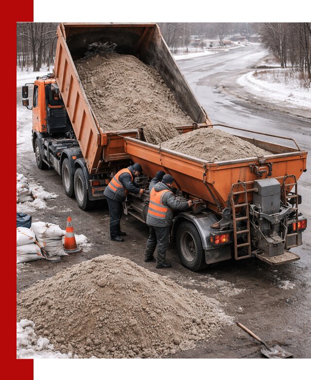 Поставка и вывоз пескосоля в Мегионе оптом и в розницу