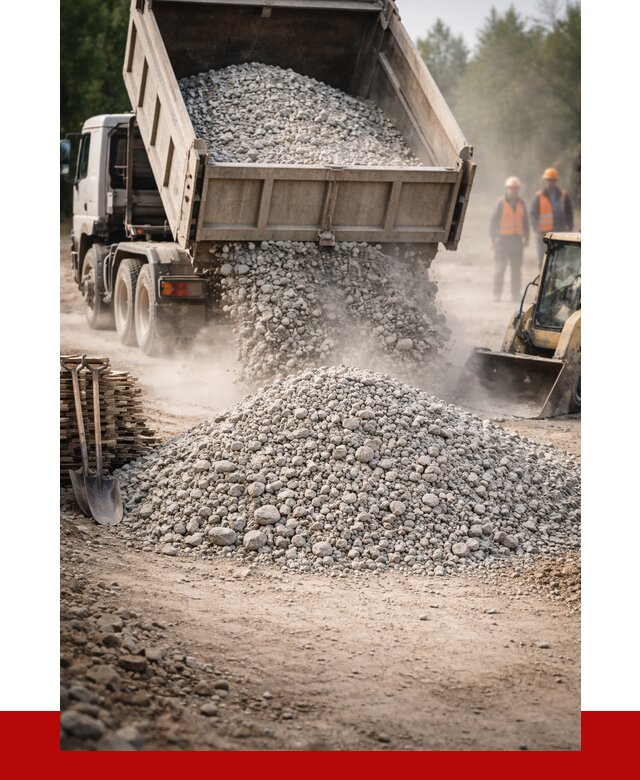 Купить дробленый бетон в Мегионе от 1772 р./куб | ПРОНЕРУДМго