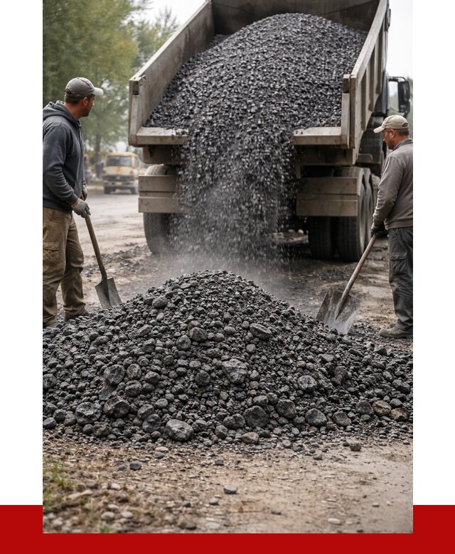 Дробленый асфальт в Мегионе от 2919 р. с доставкой | ПРОНЕРУДМго