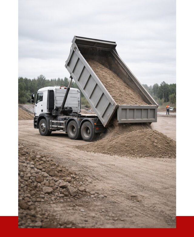 Доставка самосвалом 15 кубов в Мегионе от 6776 руб. | ПРОНЕРУДМго