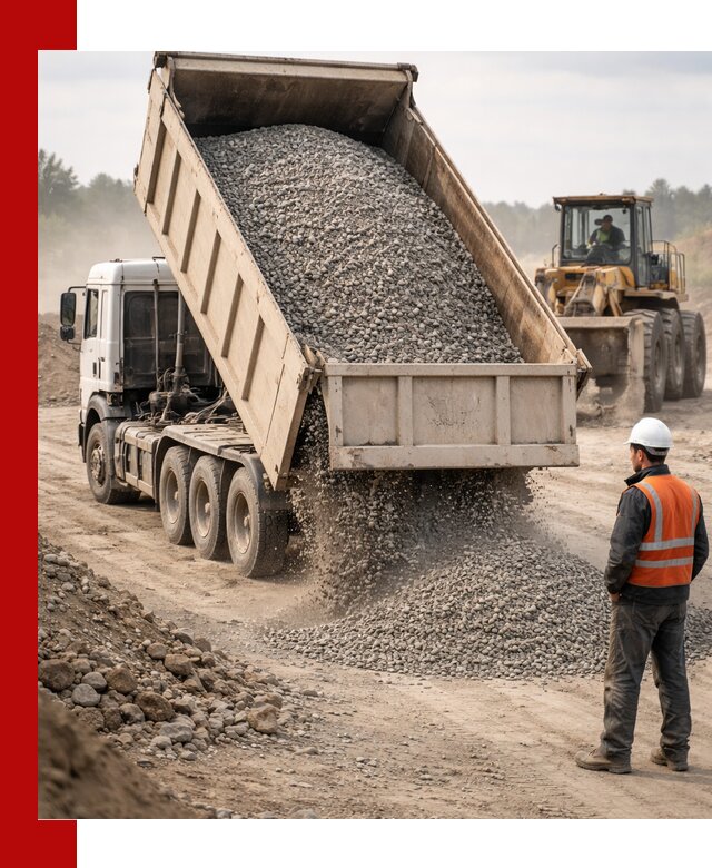 Доставка самосвалом 40 кубов цемента и сыпучих в Мегионе