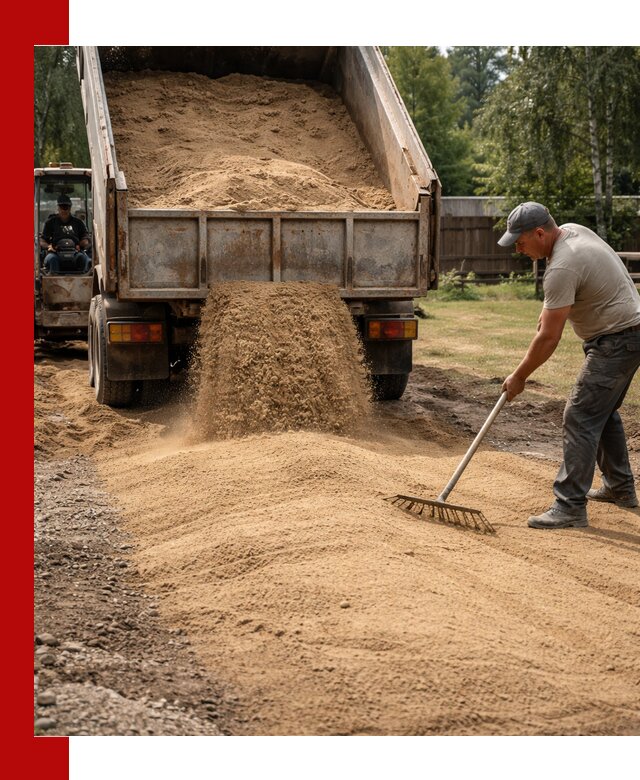 Отсыпка участка песком в Мегионе быстро и качественно
