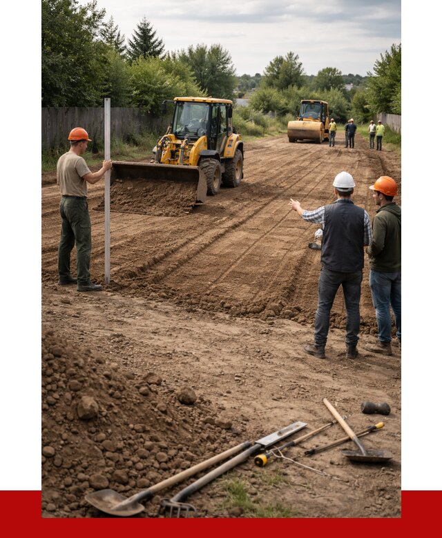 Планировка участка грунтом в Мегионе от 4691 р ПРОНЕРУДМго